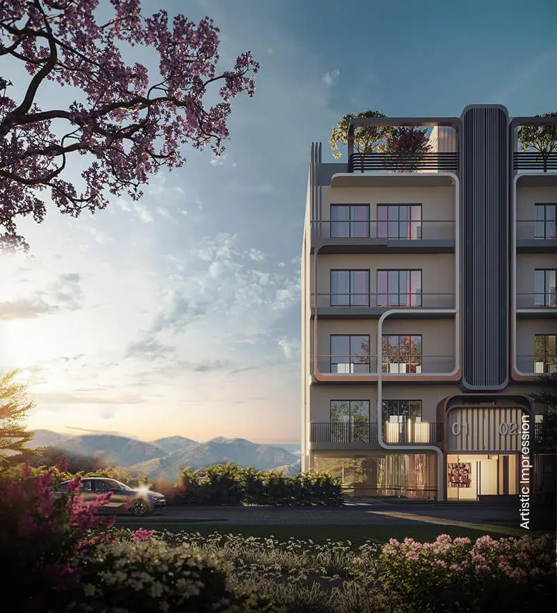M3M Antalya Hills — developer architectural visual 2