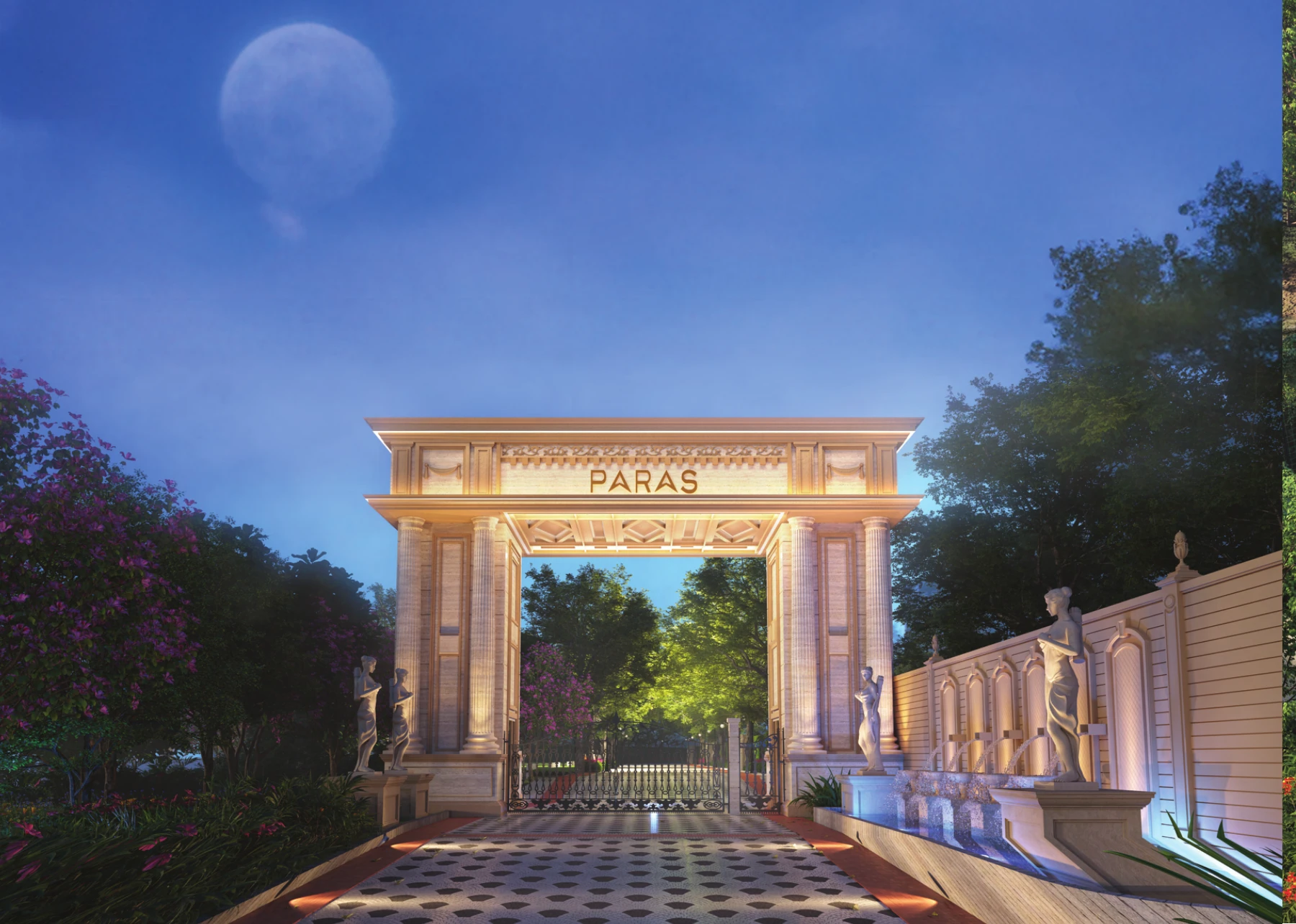 Paras Florett — entrance