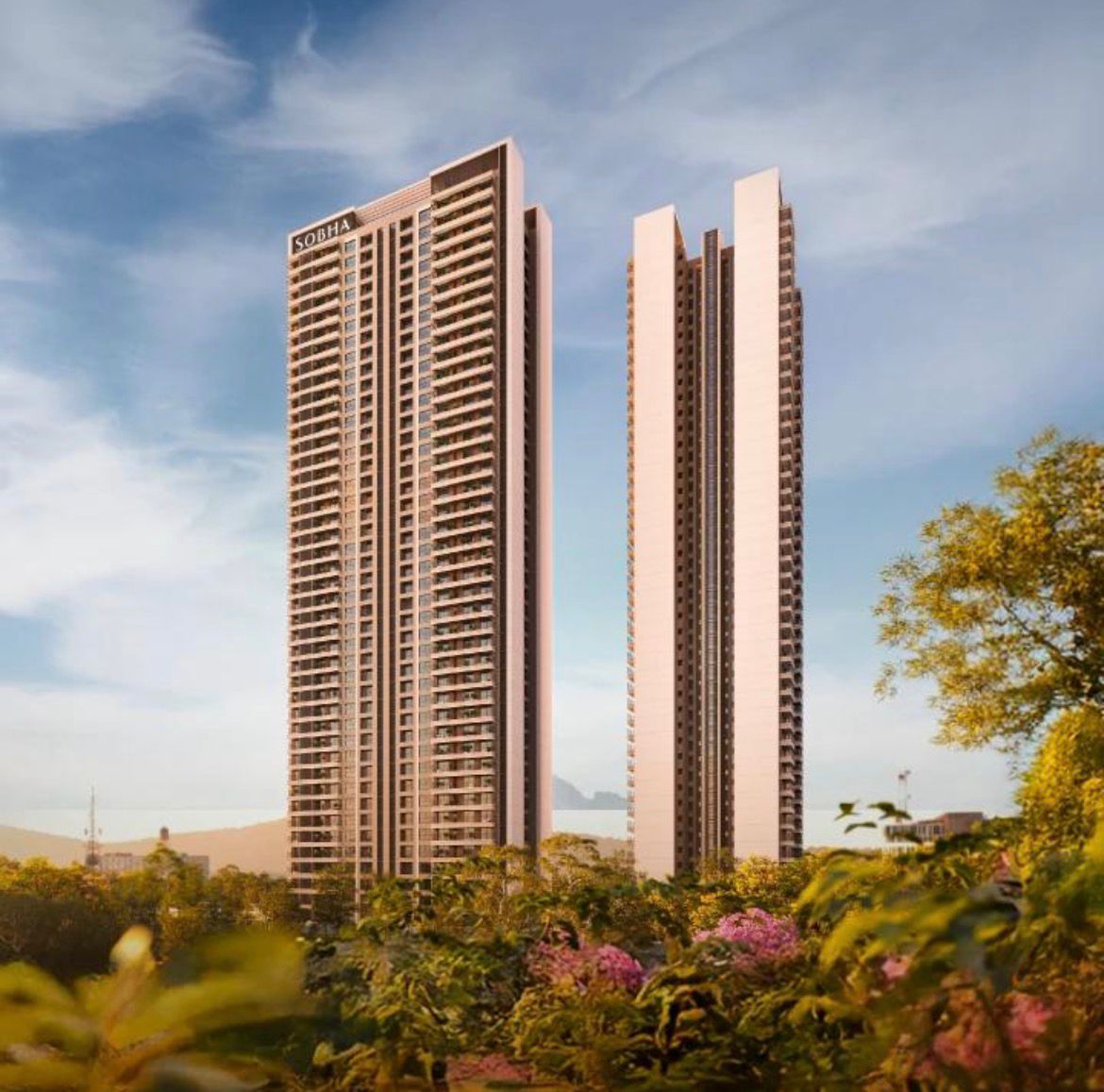 Sobha Crescent architectural illustration