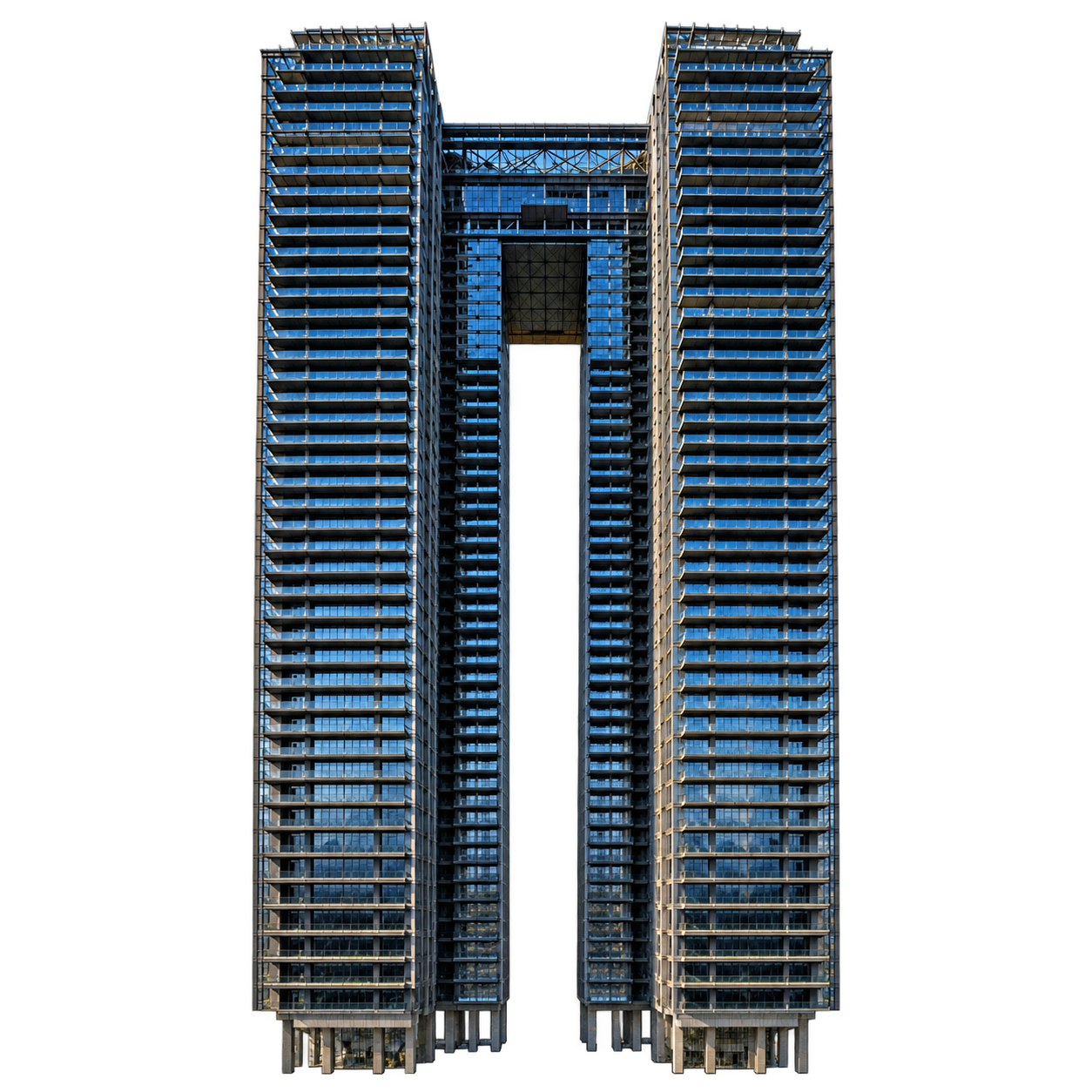 Trump Tower architectural cutout